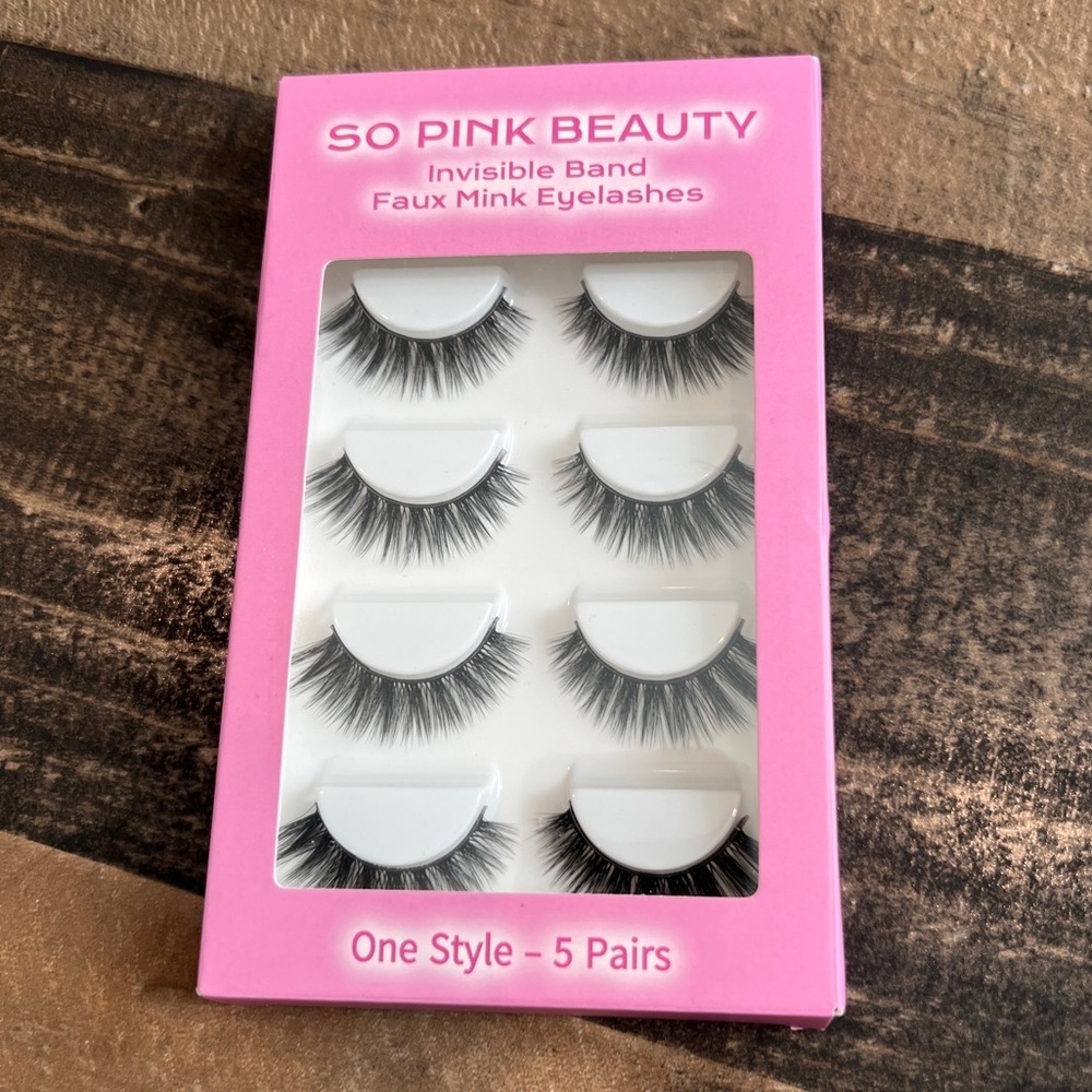 Faux Mink Lashes - 5 Pairs